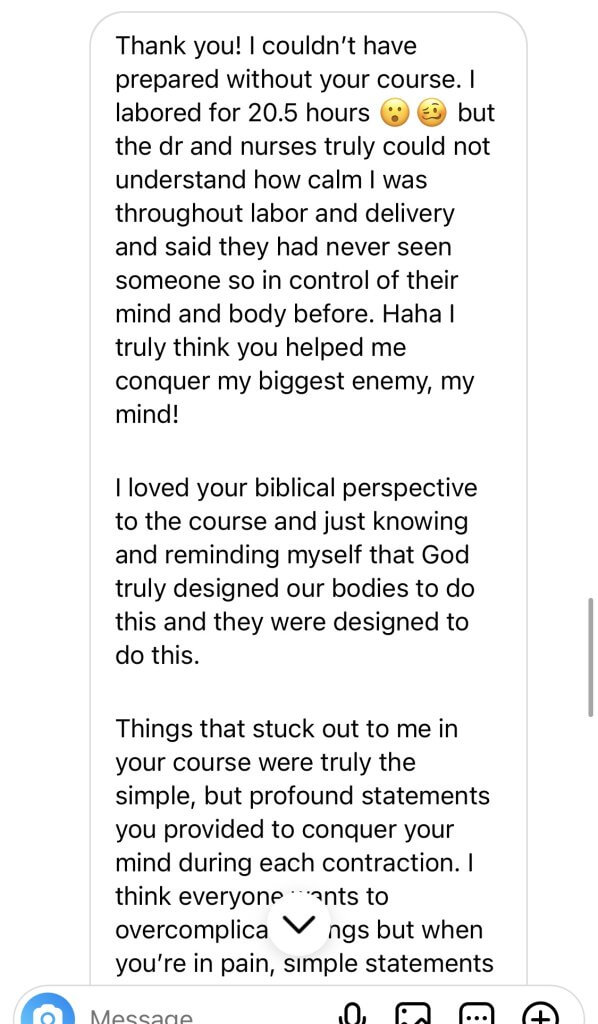 screenshot of testimony