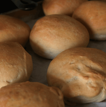 sourdough hamburger bun