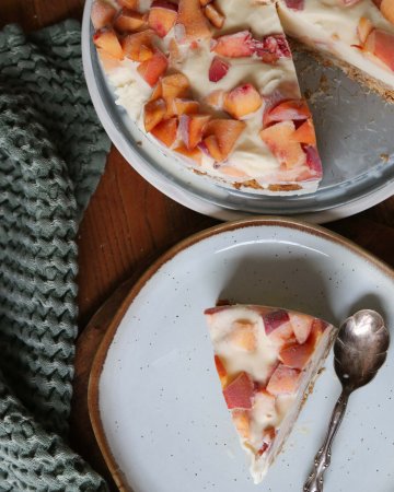 peace ice cream cake