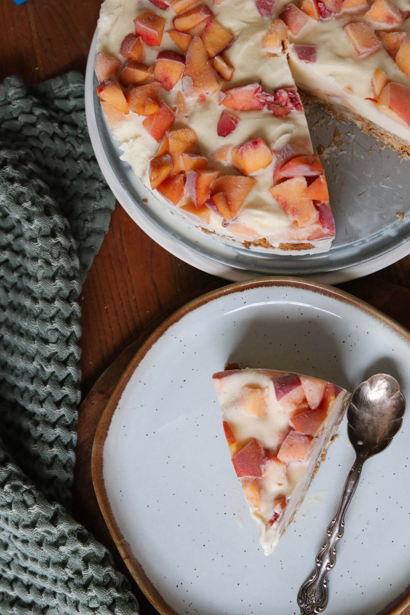 peace ice cream cake