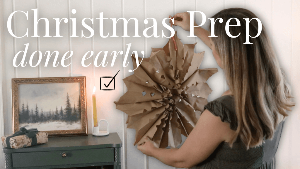 Christmas Prep Done Early
