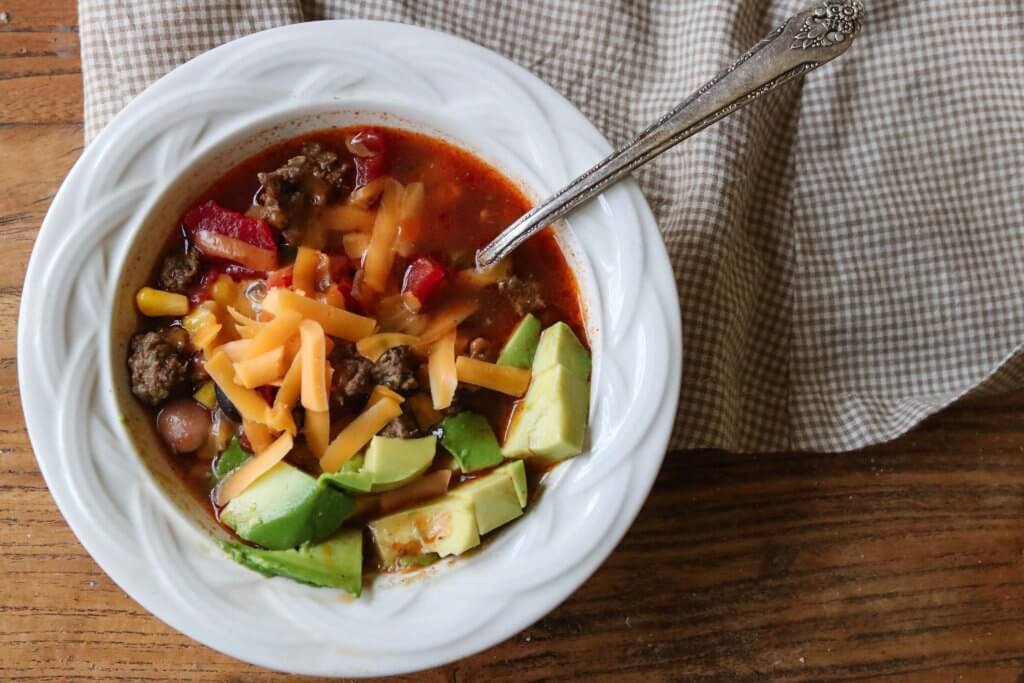 easy taco soup