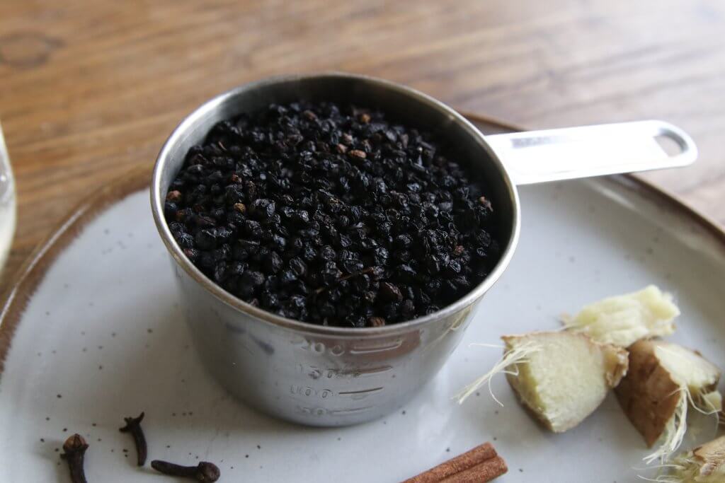 Dried Elderberries