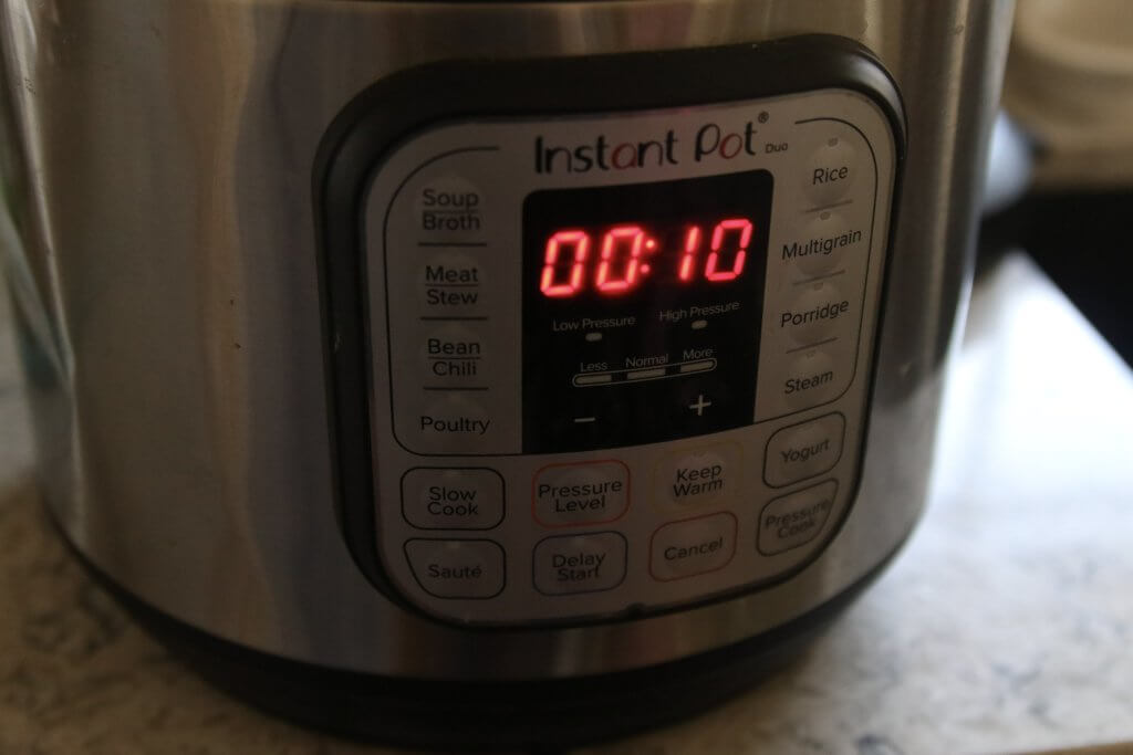 Instant Pot Elderberry Syrup Sauteing