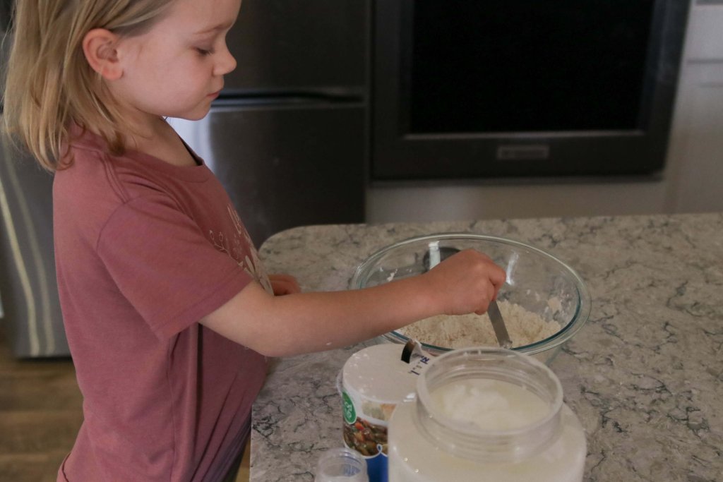 Making Non-toxic Homemade Playdough