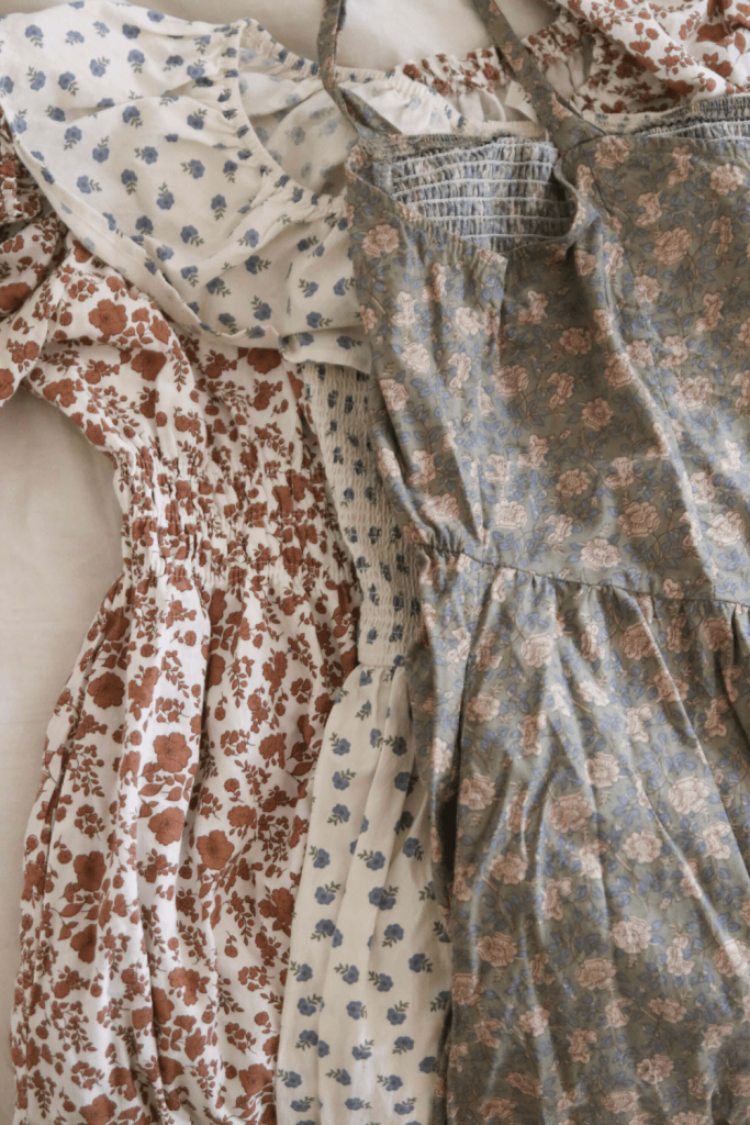 Neuflora Dresses on Bed